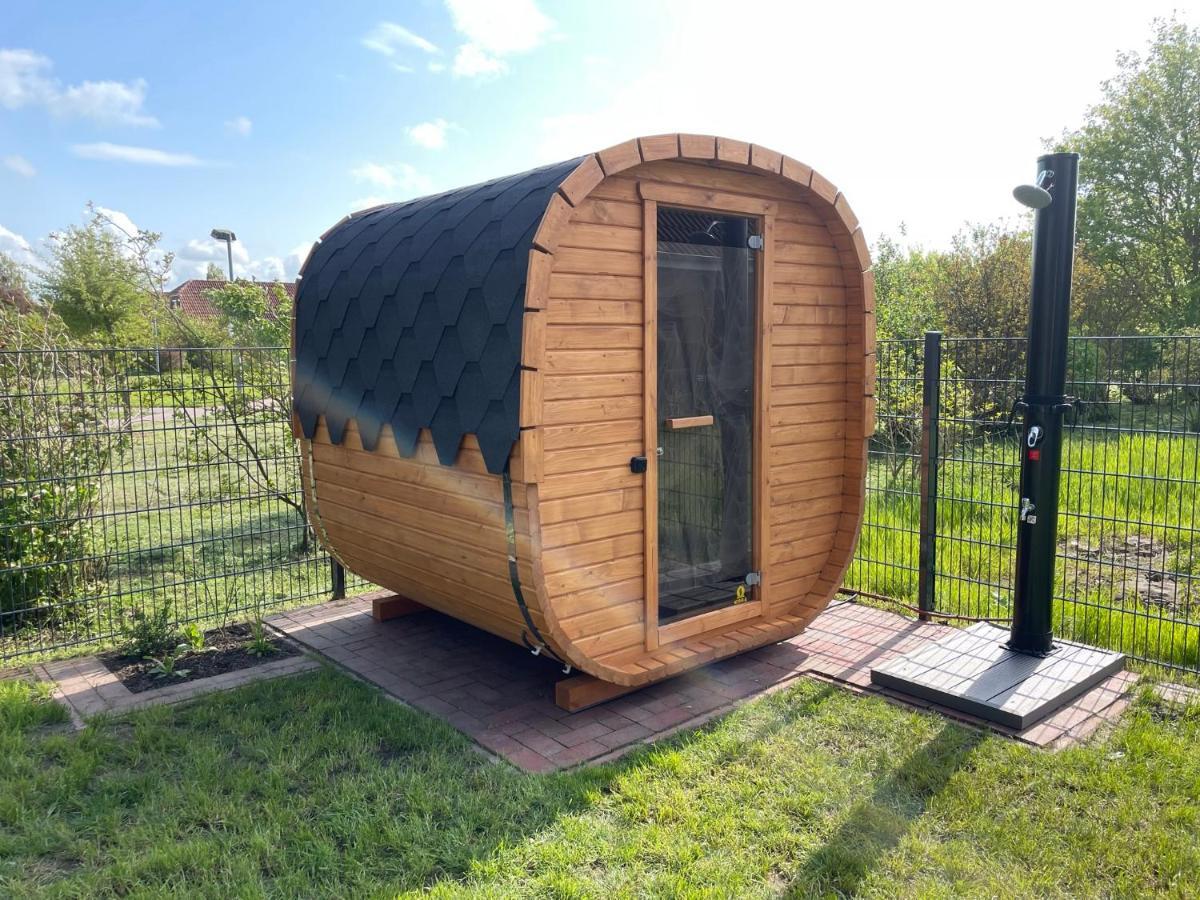 Haus Zuckersnuut Appartement Dornum Buitenkant foto